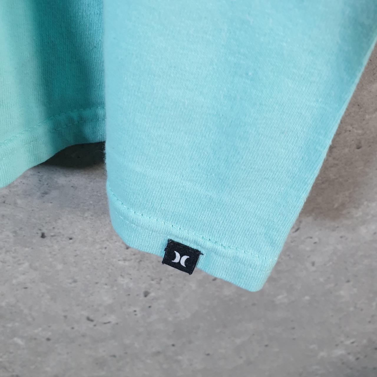 Vintage Hurley Graphic T Shirt Men’s Large Blue Casual Sports Logo Athletic