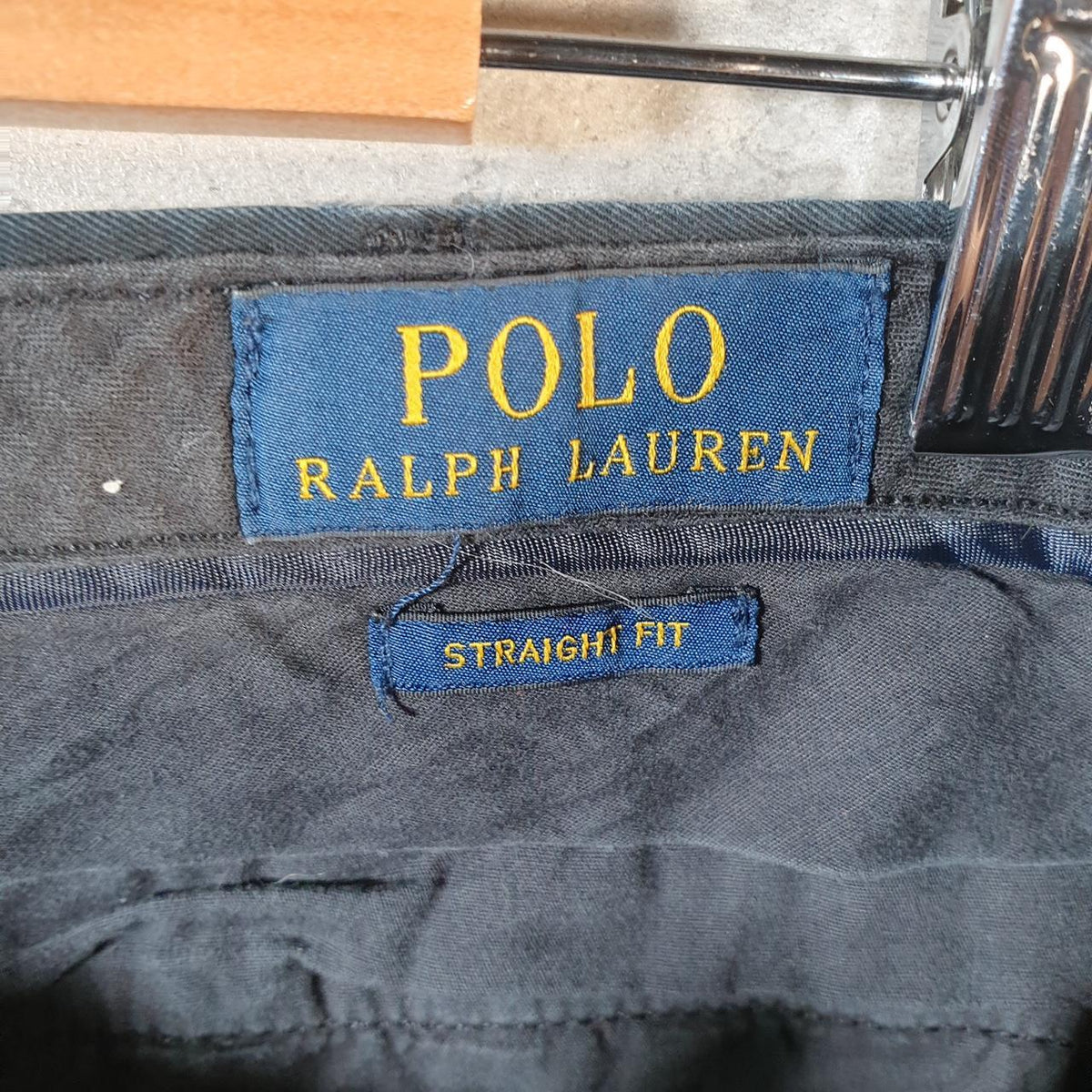 Vintage Ralph Lauren Polo Shorts Jorts Chino Cargo Men’s W36 Black Baggy Cotton