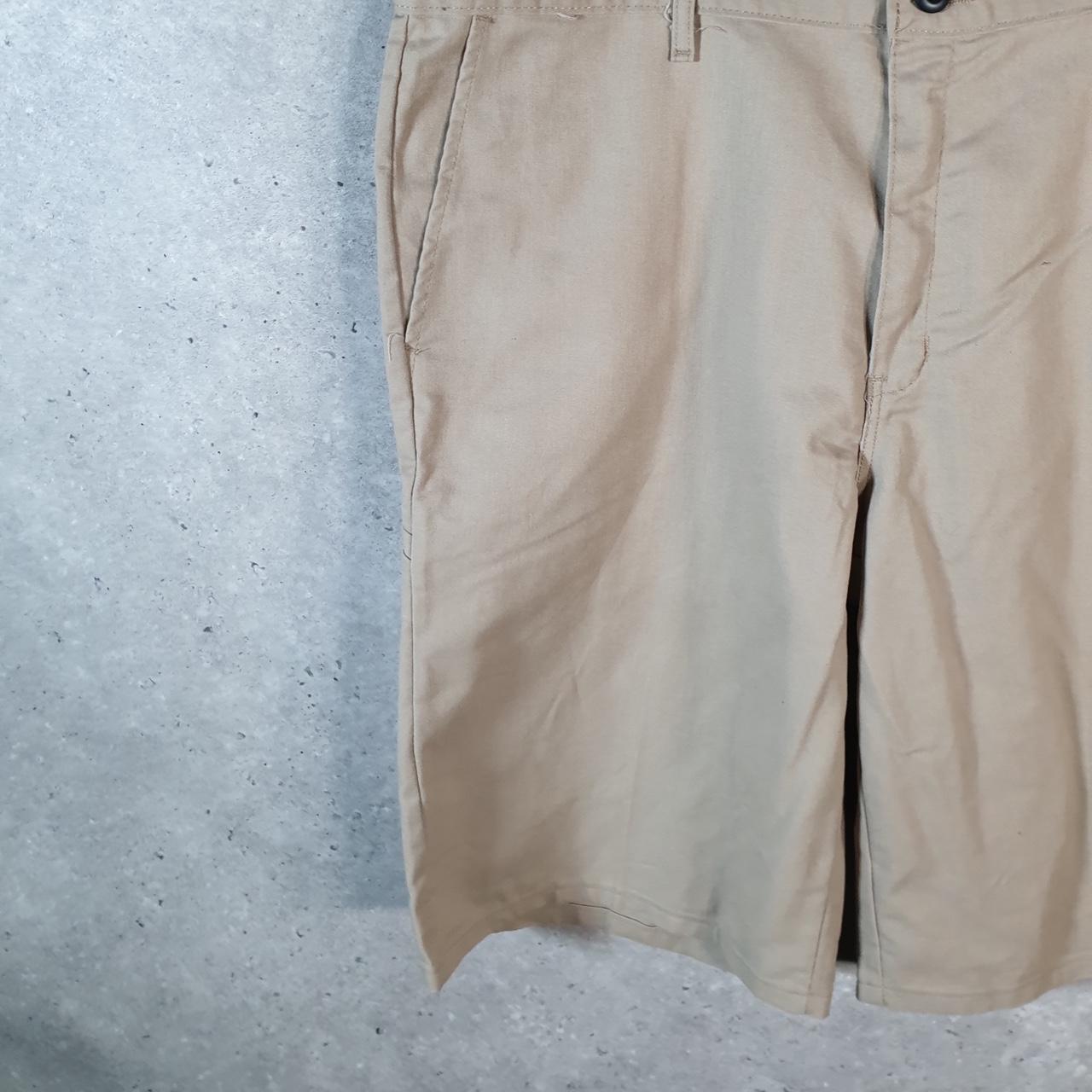 Vintage Dickies Baggy Chino Shorts Jorts Cargo Mens W40 Brown Relaxed Fit