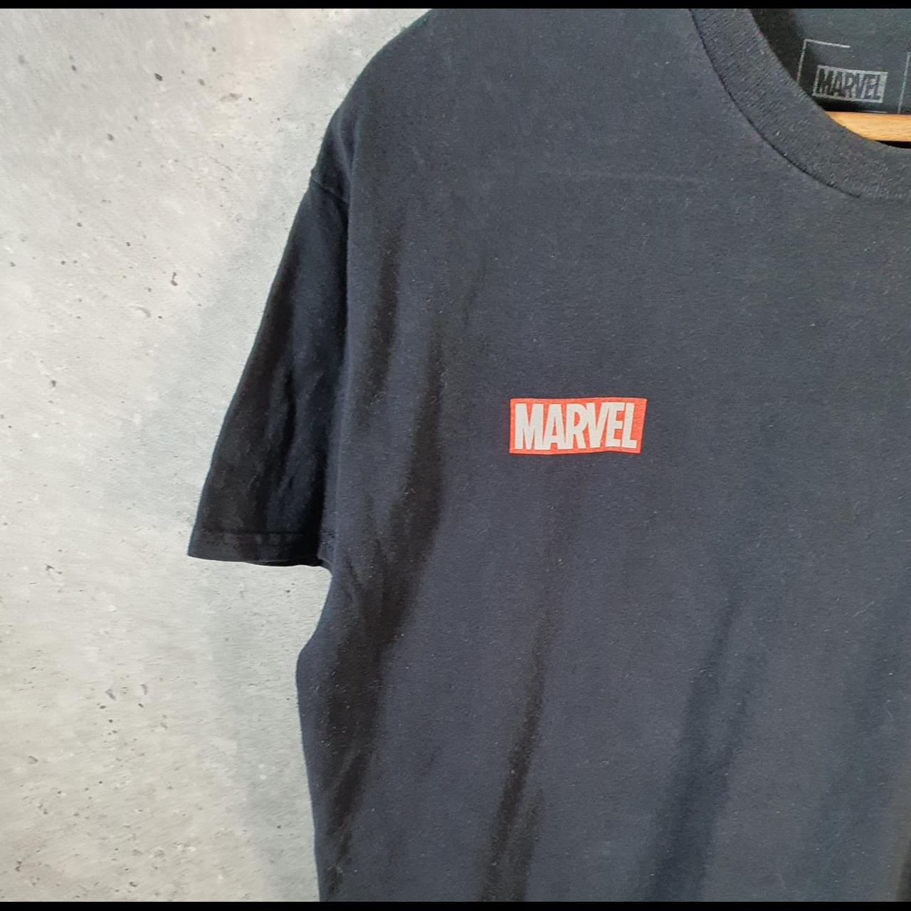 Vintage Marvel True Power T Shirt Men’s Large Black Movie Graphic Cartoon