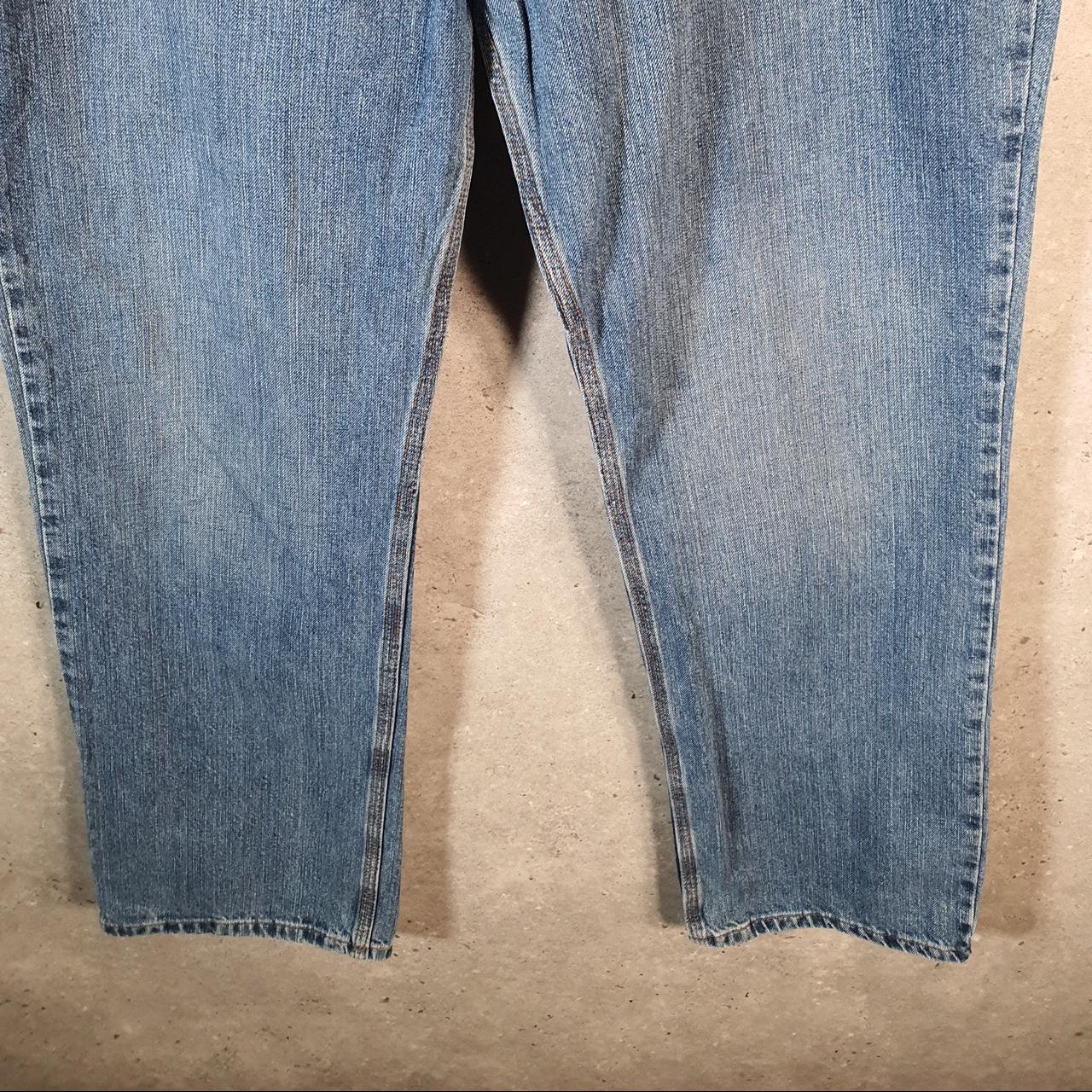 Vintage Carhartt Workwear Carpenter Jeans Mens W38 L32 Blue Denim Relaxed Fit USA
