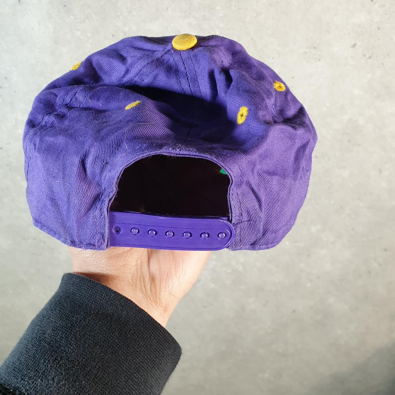 Vintage NBA Los Angeles Lakers Adjustable Cap Men’s USA Spellout Athletic C8506