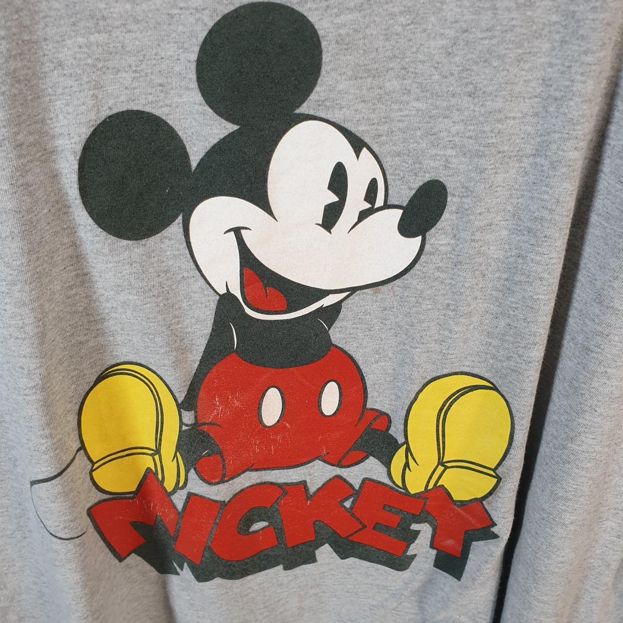 Vintage Disney Land Mickey Mouse T Shirt Men’s 3XL Grey Graphic Cartoon