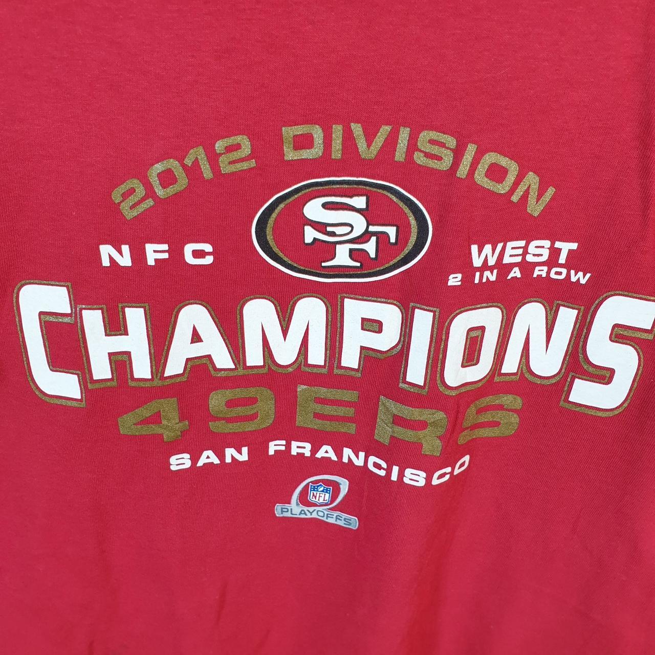 Vintage NFL 2013 San Francisco 49ers T Shirt Men’s Medium Red Logo Athletic