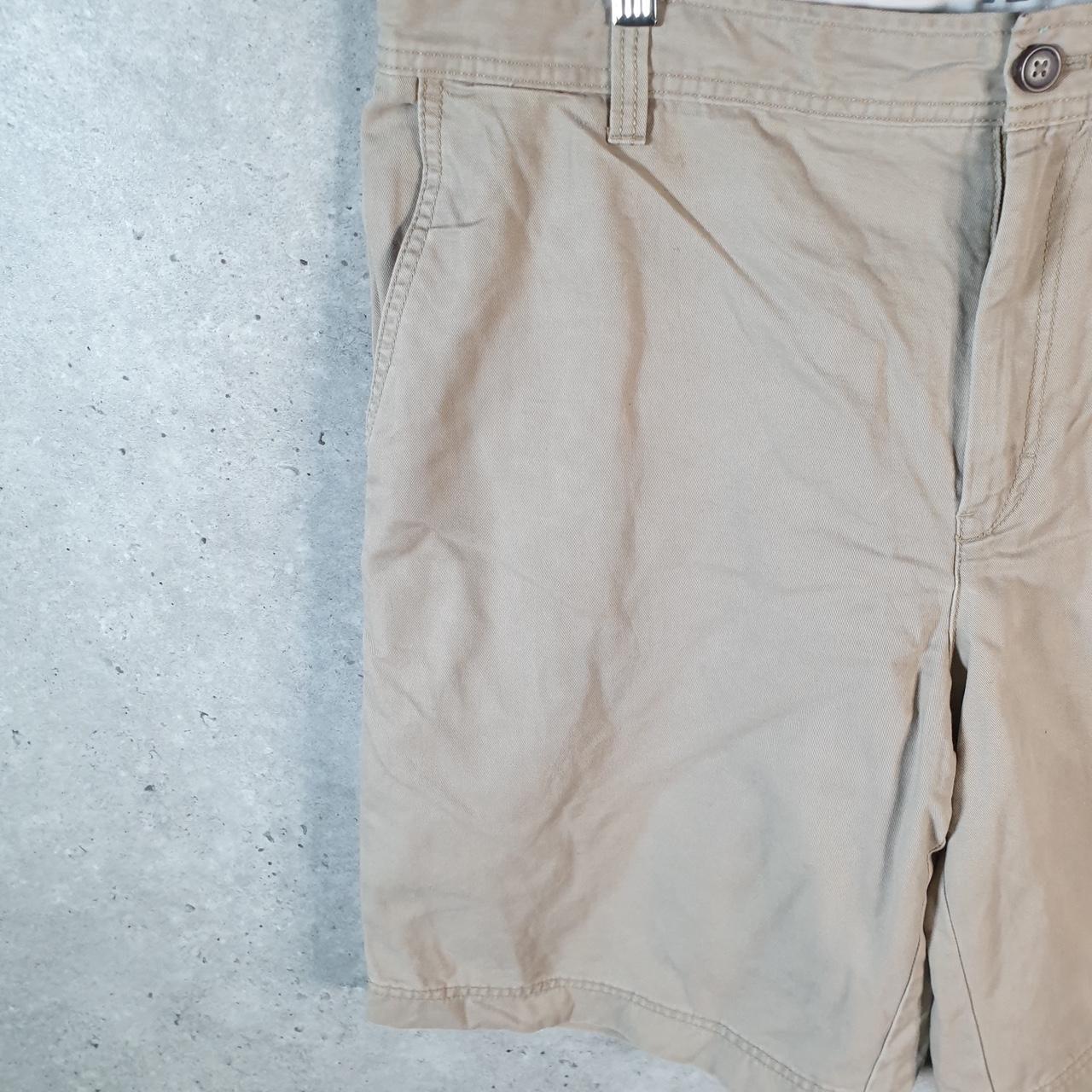 Vintage Izod Golf Chino Shorts Jorts Cargo Men’s W38 Brown Baggy Cotton