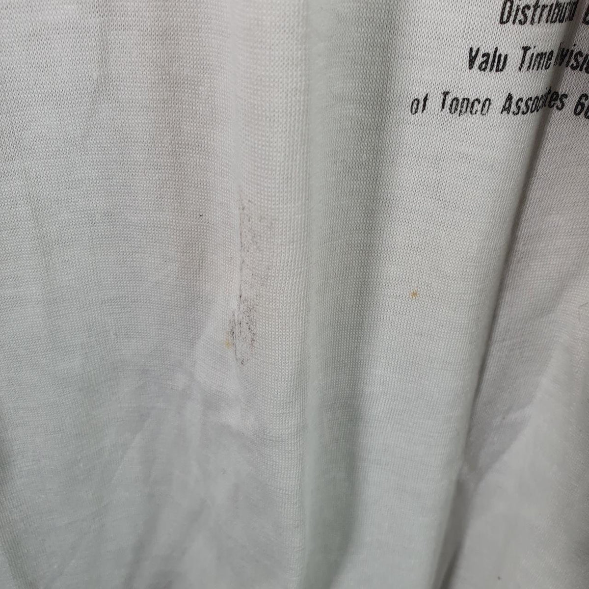 Vintage Permanent Press All Purpose 90s USA Single Stitch T Shirt Men’s Large White