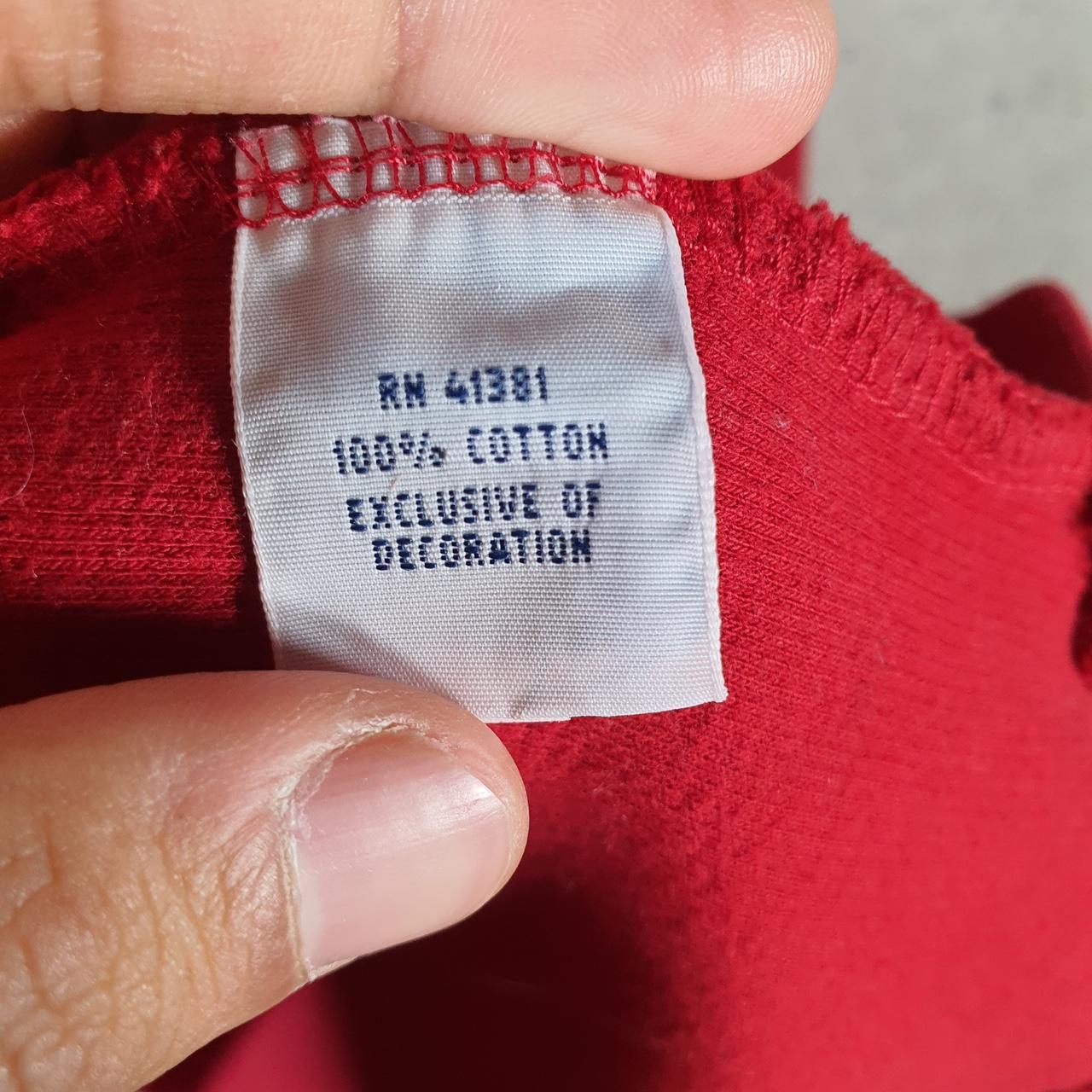 Vintage Ralph Lauren Polo 1/4 Zip Sweatshirt Men’s Medium Red Pullover Pony C8839