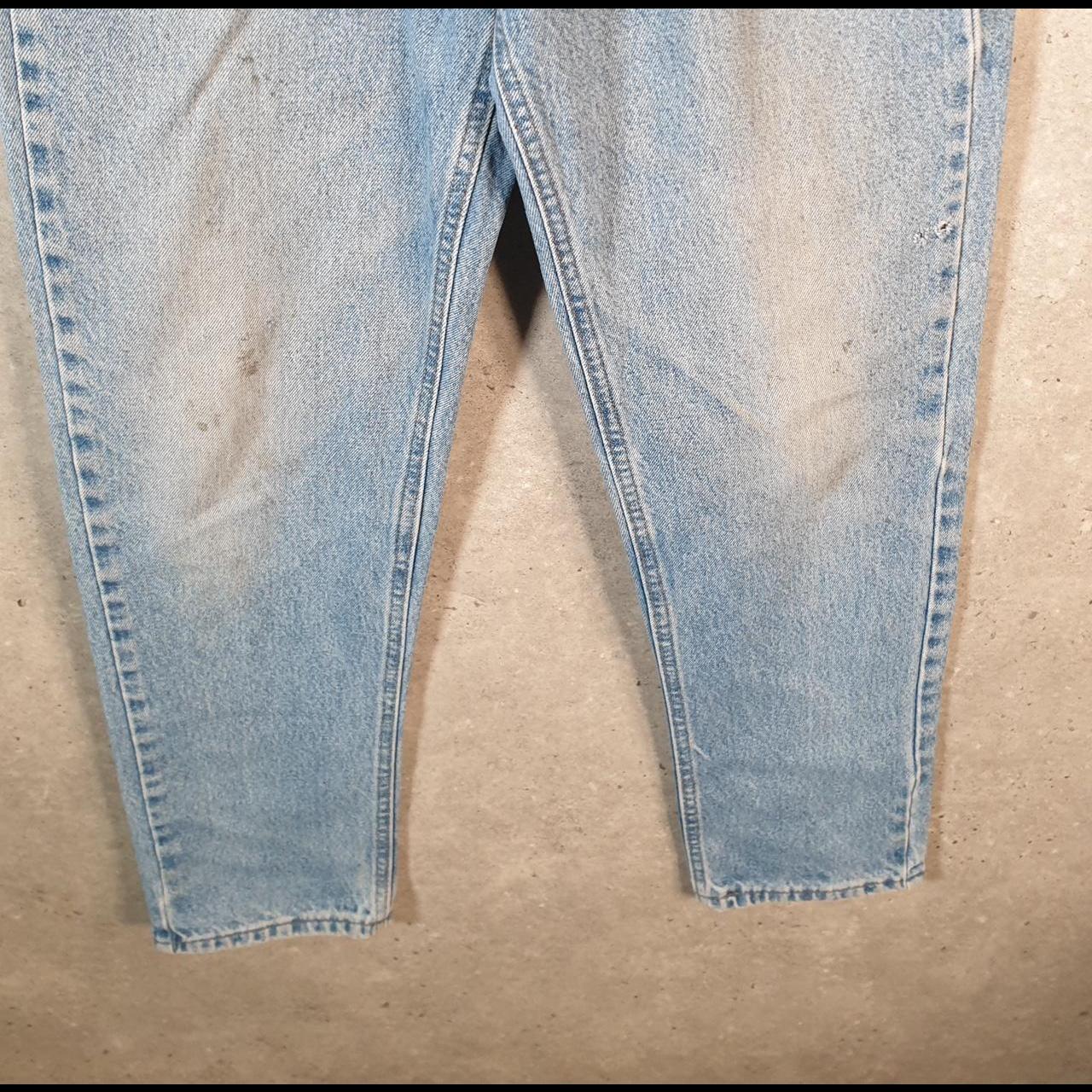 Vintage Carhartt Workwear Carpenter Jeans Mens W30 L30 Blue Denim Traditional Fit USA