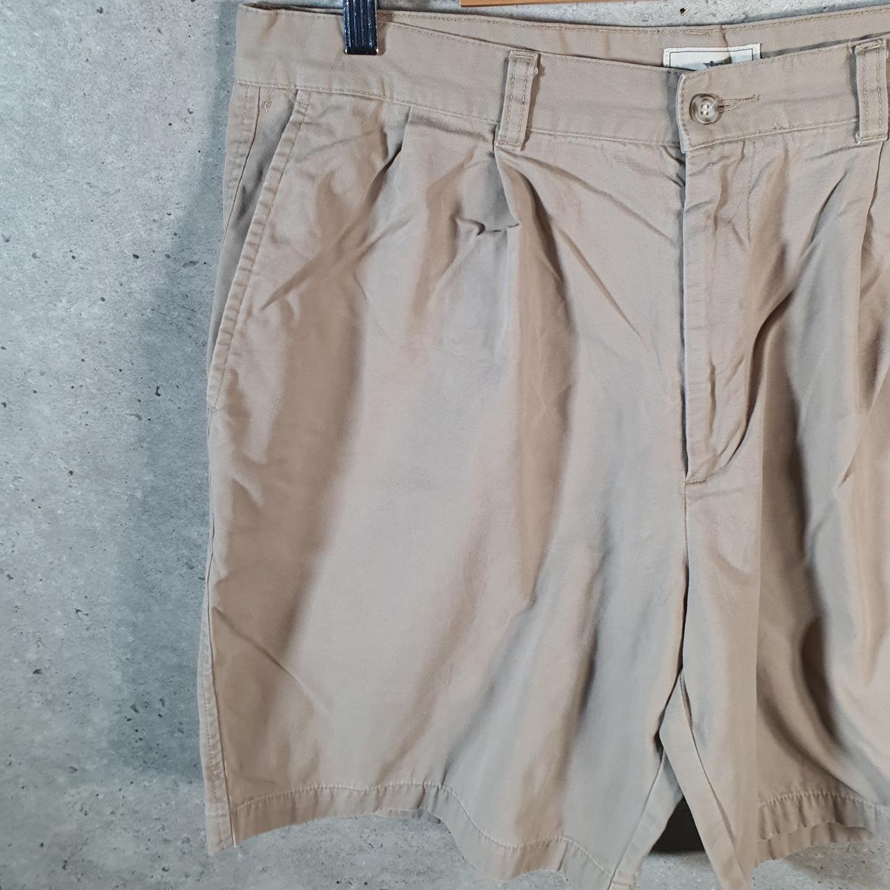 Vintage Dockers Chino Shorts Jorts Cargo Men’s W36 Brown Baggy Cotton A4448