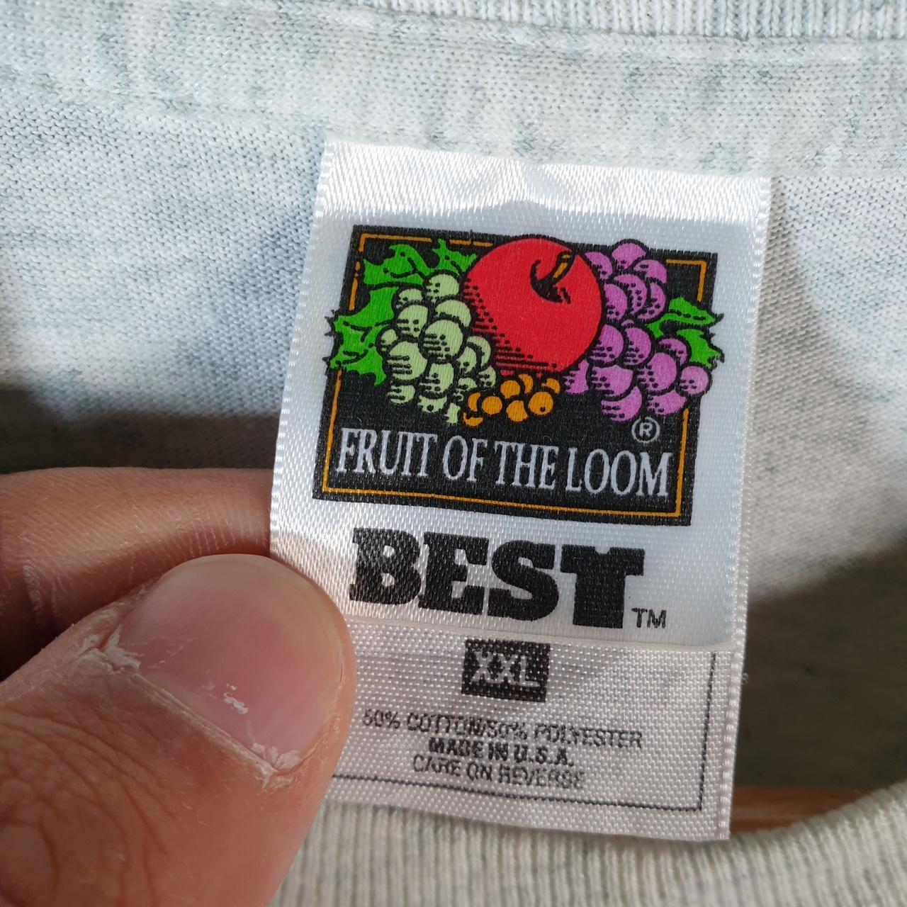 Vintage Fruit of the Loom Minnesota Vikings NFL USA 90s Single Stitch T Shirt Men’s 2XL Grey C9402