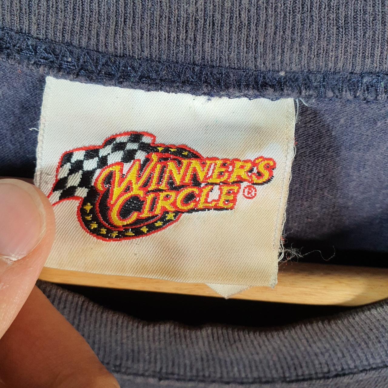 Vintage Winners Circle Gordon DuPont USA Nascar Graphic T Shirt Men’s XL Navy