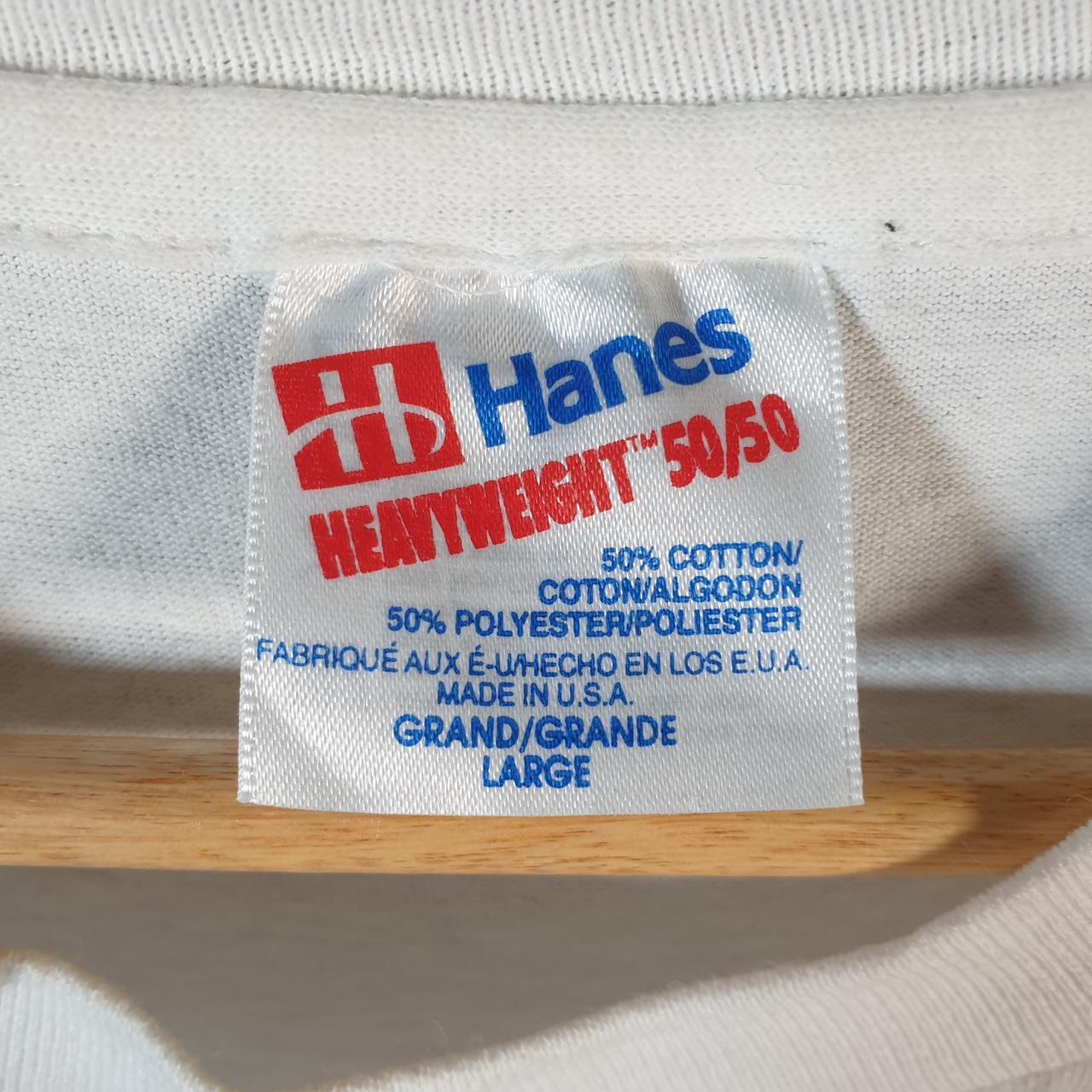 Vintage Hanes Spokan 1993 Lilac Festival Teddy Bear USA Single Stitch T Shirt Men’s Large White