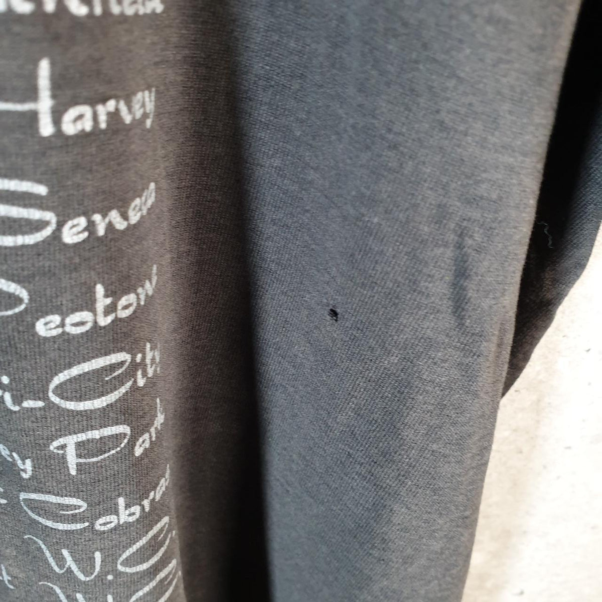 Vintage Best Fruit of the Loom South Chicago IKWF USA Single Stitch T Shirt Men’s XL Black 4
