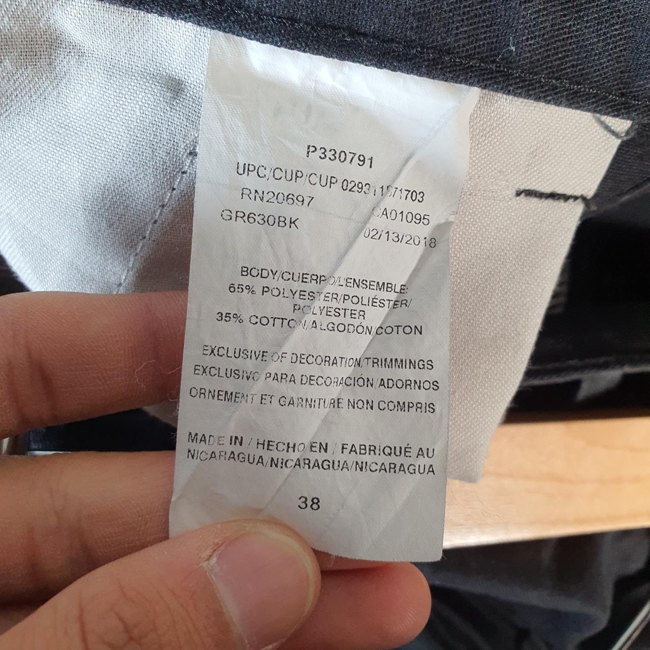 Vintage Dickies Baggy Chino Shorts Jorts Cargo Mens W38 Black Relaxed Fit