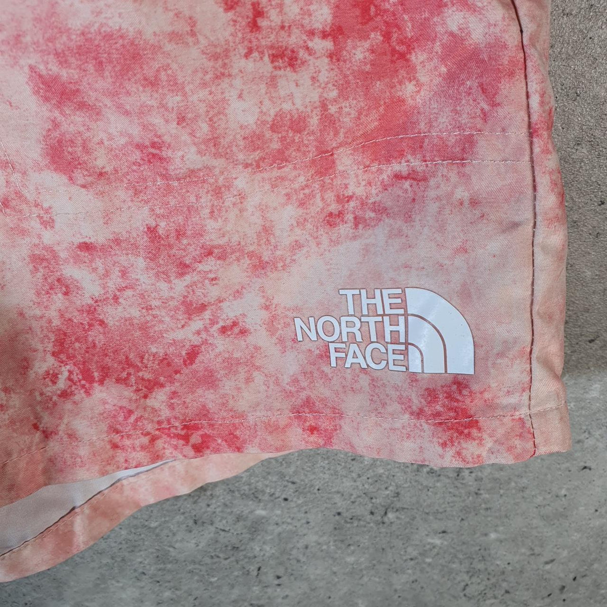 Vintage The North Face TNF Shorts Jorts Chino Cargo Girls Large Pink Baggy Cotton