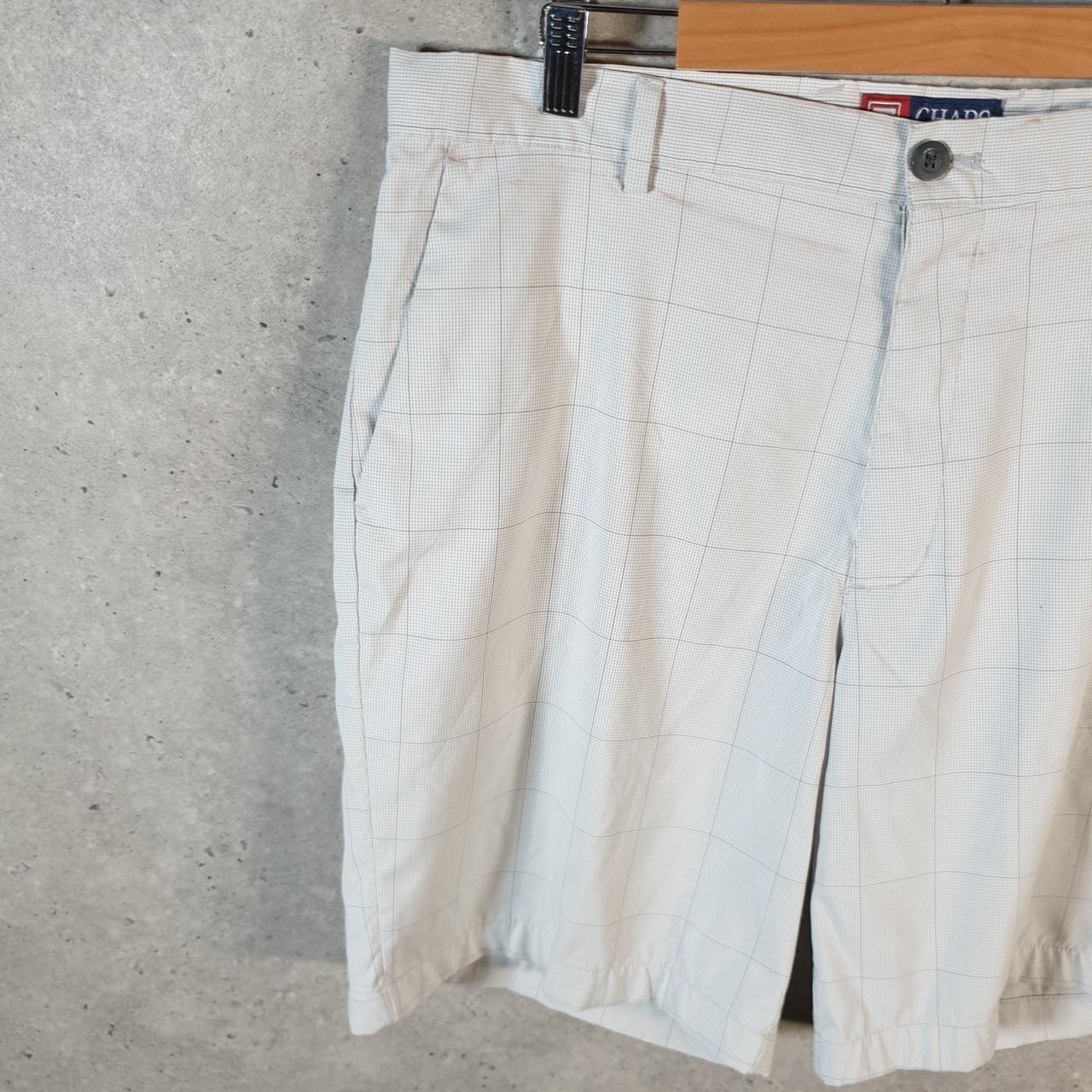 Vintage Chaps Ralph Lauren Polo Shorts Jorts Cargo Men’s W36 Checkered Baggy Cotton