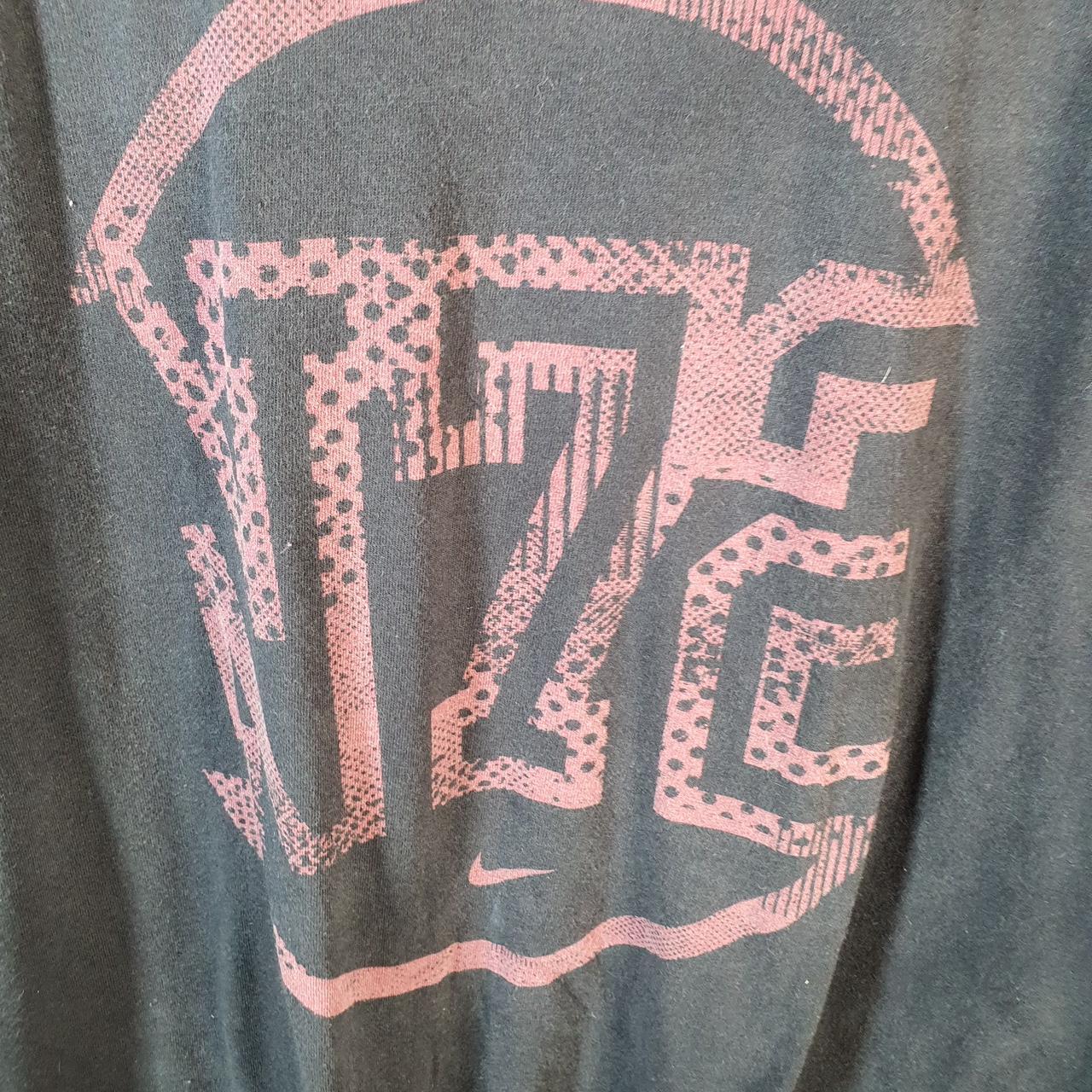 Vintage Nike N72 Graphic T Shirt Men’s XL Black Swoosh Athletic