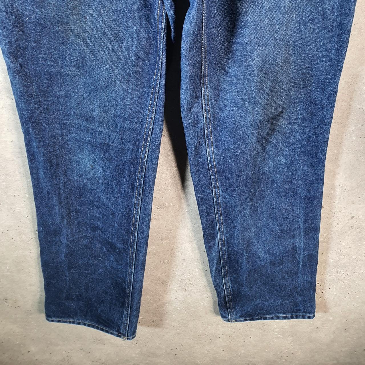 Vintage Carhartt Workwear Carpenter Jeans Mens W30 L32 Blue Denim Relaxed Fit USA