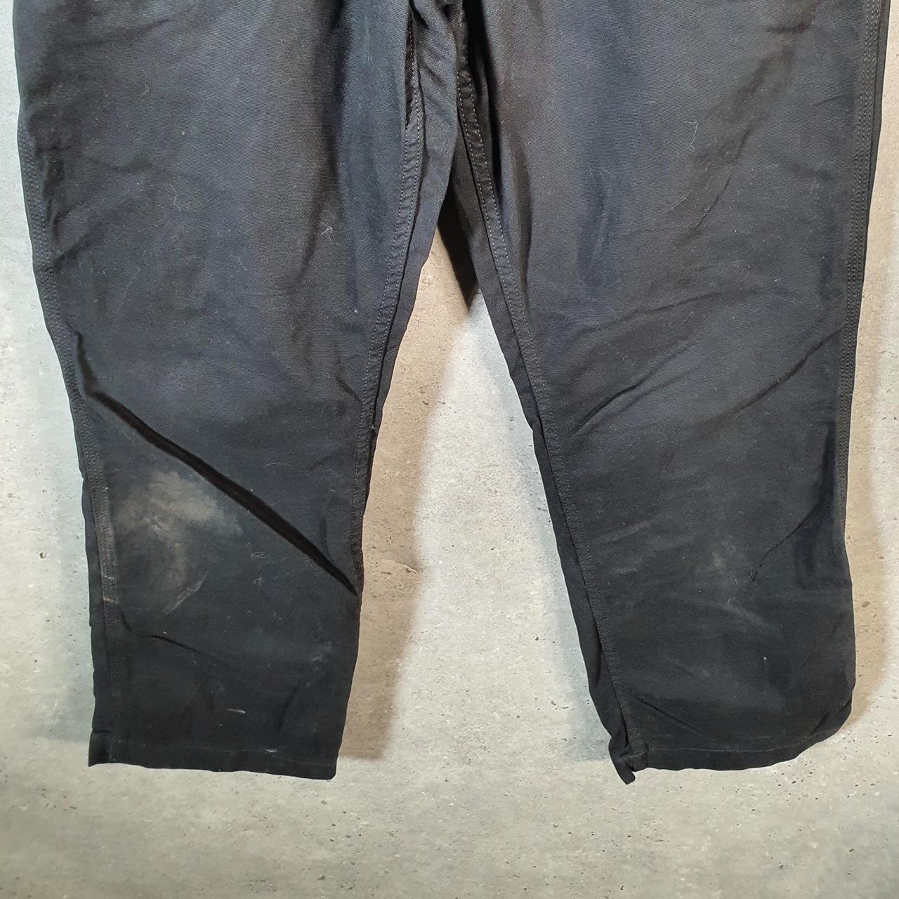 Vintage Carhartt Carpenter Trousers Mens W30 L29 Black Relaxed Fit Workwear USA