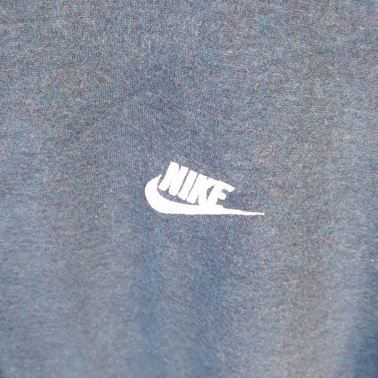 Vintage Nike Club Embroidered Sweatshirt Mens Large Blue Y2K Pullover Logo