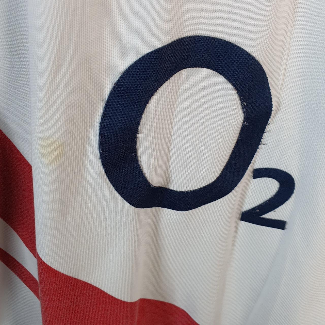 Vintage Nike 90s England Lions Rugby Polo Shirt Men’s XL White Logo Swoosh Athletic