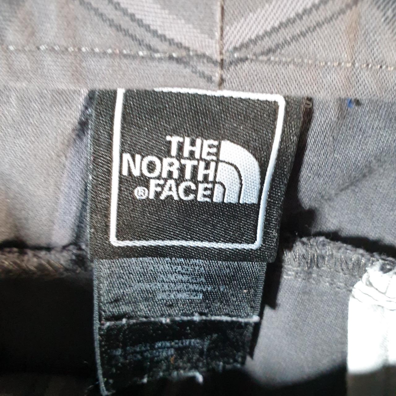 Vintage The North Face TNF Shorts Jorts Chino Cargo Men’s W34 Grey Checkered Cotton