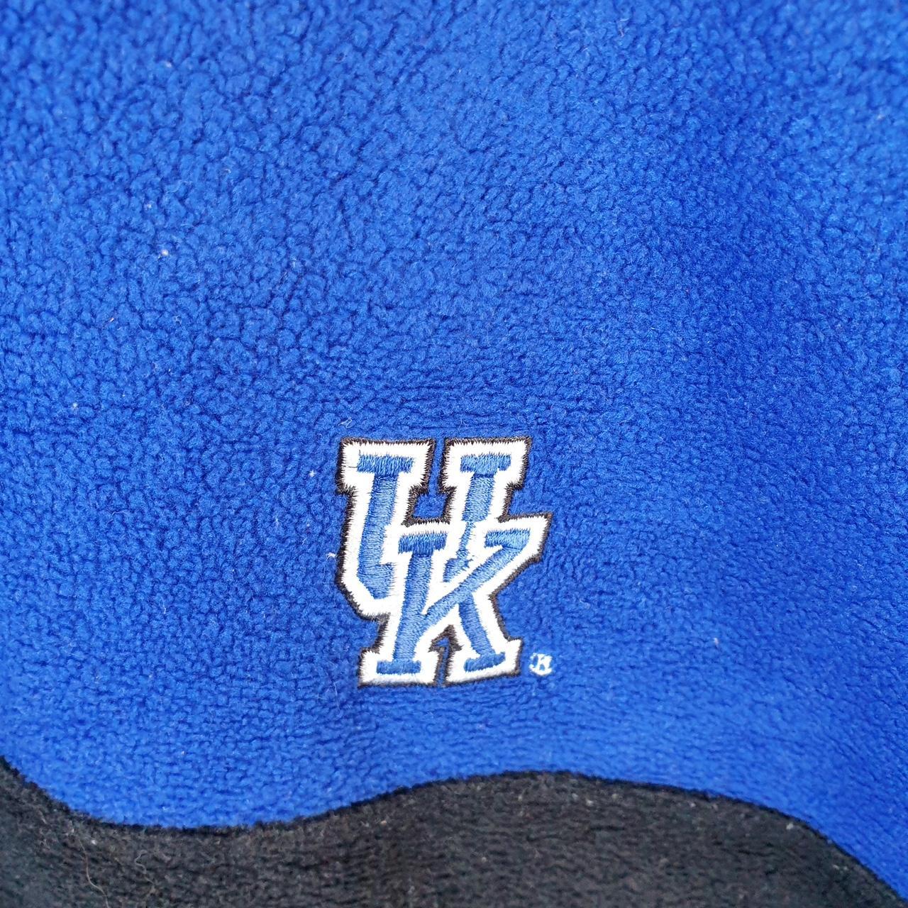 Vintage Starter 1/4 Zip Pullover Fleece Sweatshirt Mens XL Pro Sport Blue Logo Winter