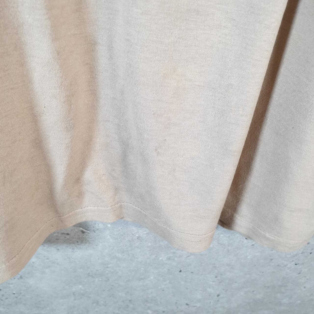 Vintage Volcom Y2K T Shirt Men’s Small Beige Casual Sports Logo Athletic