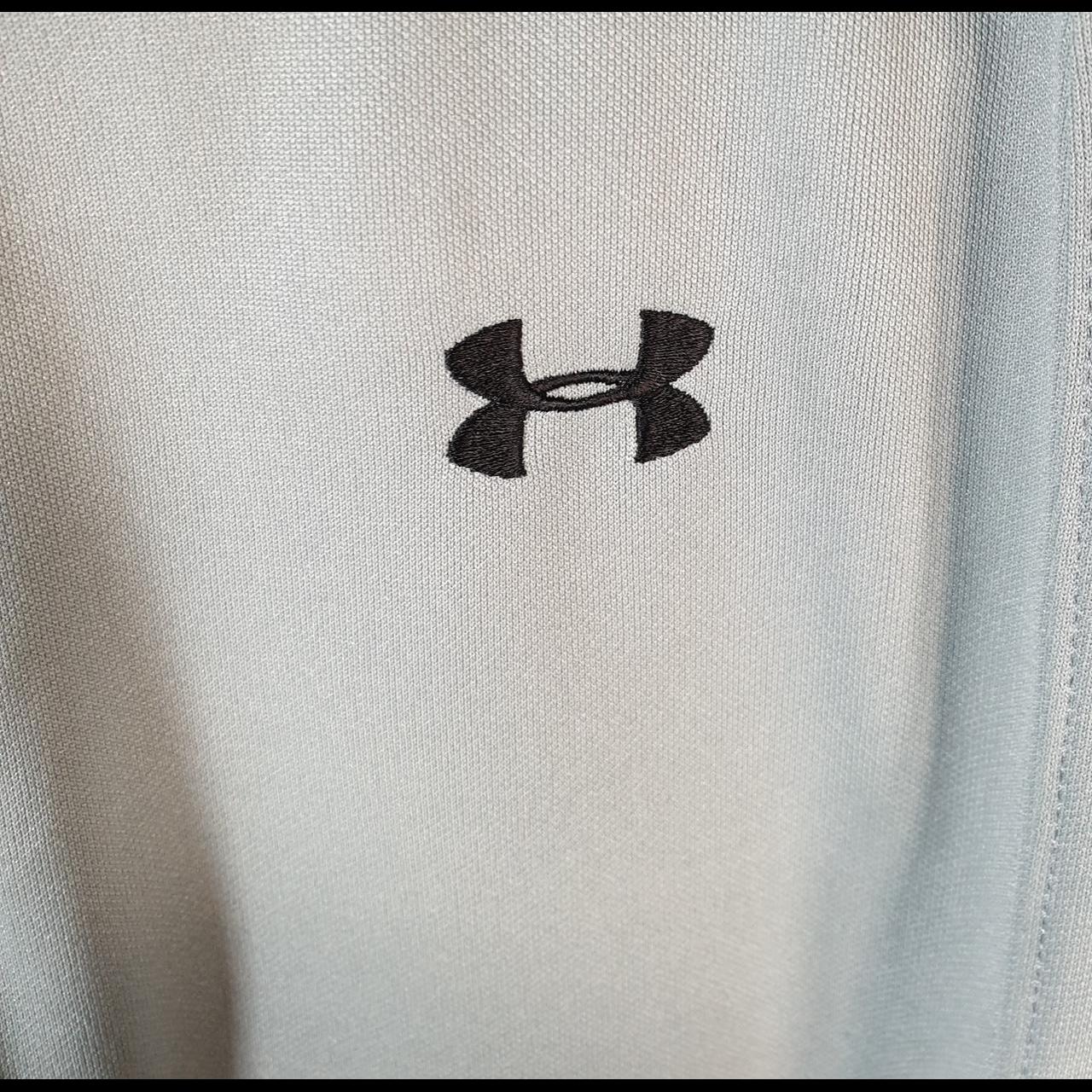 Vintage Under Armour Sweatpant Joggers Kids XL Grey Swoosh Sports Tracksuit Big Fish Vintage