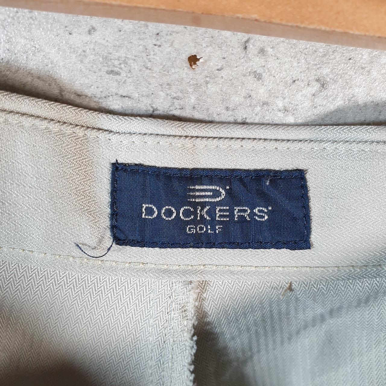 Vintage Dockers Chino Shorts Jorts Cargo Men’s W38 Brown Baggy Cotton