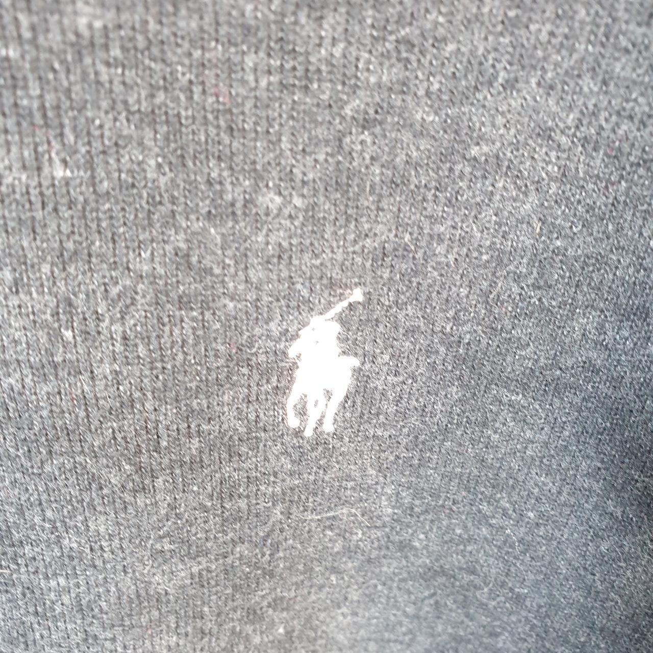 Vintage Ralph Lauren Polo 1/4 Zip Sweatshirt Men’s XL Grey Cotton Pullover Pony