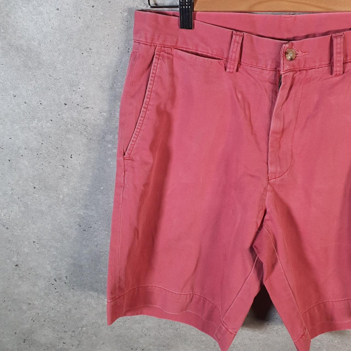 Vintage Ralph Lauren Polo Shorts Jorts Chino Cargo Men’s W30 Pink Baggy Cotton