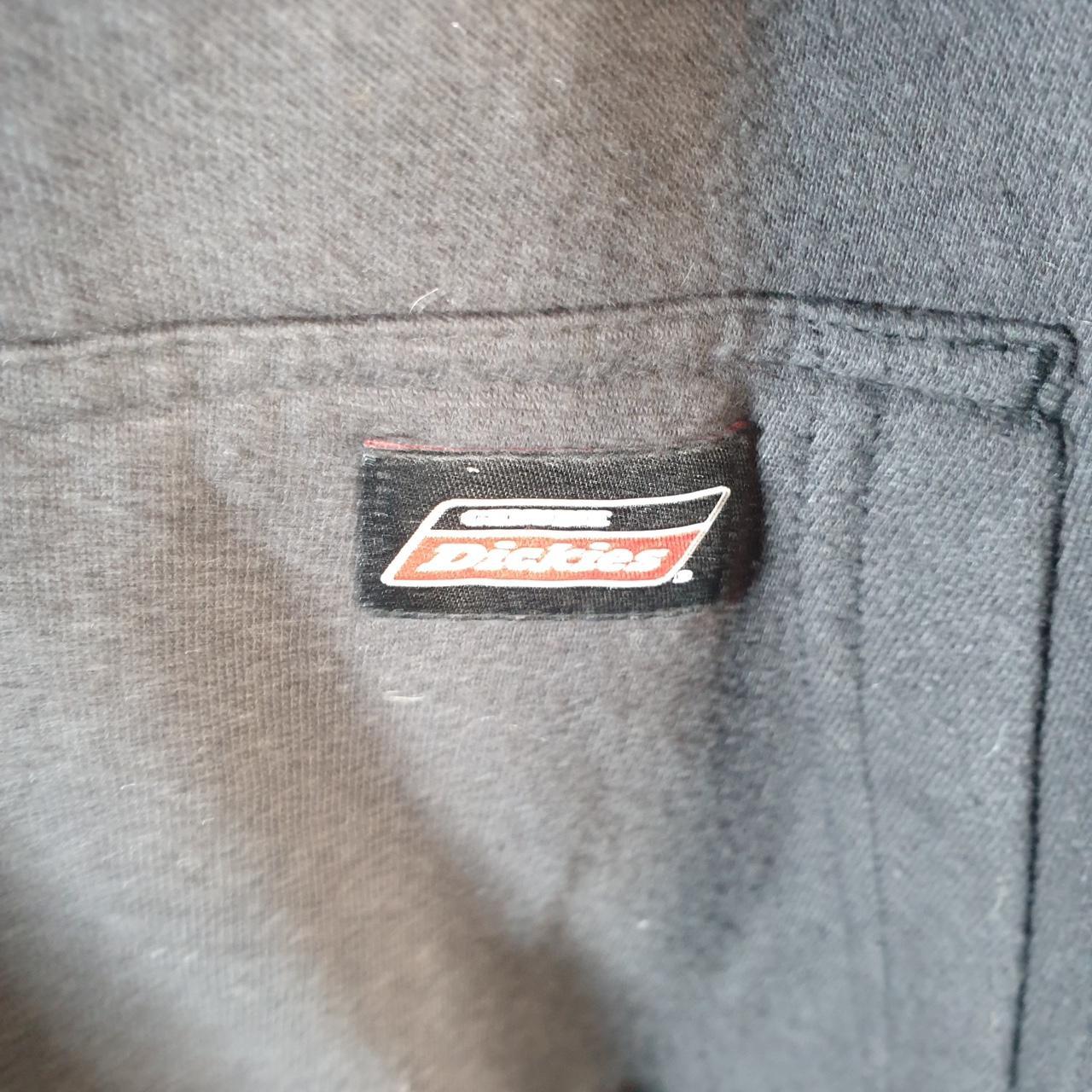 Vintage Dickies Workwear Embroidered Hoodie Men’s XL Black Y2K Pullover