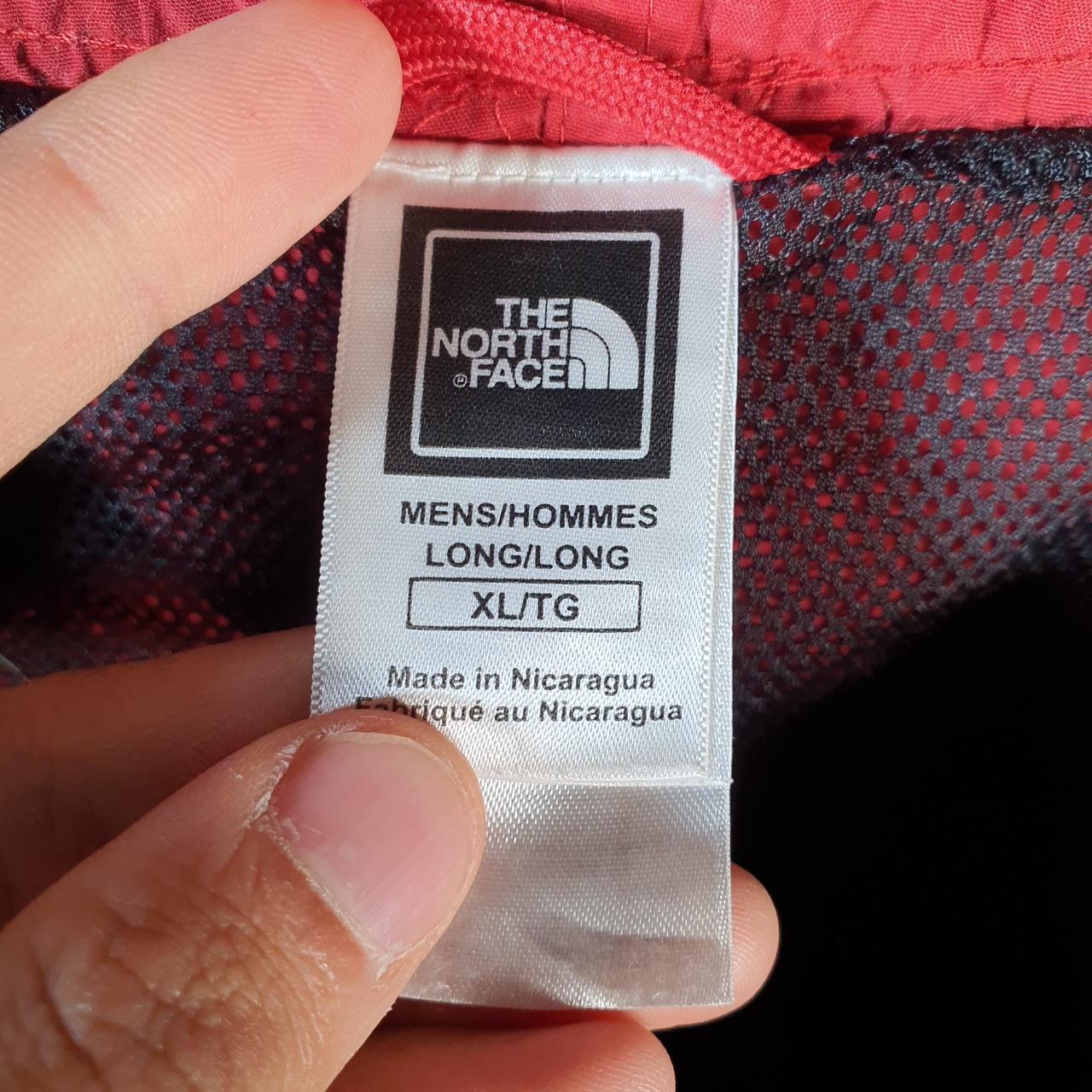 Vintage The North Face TNF Shorts Jorts Chino Cargo Men’s XL Red Baggy Cotton