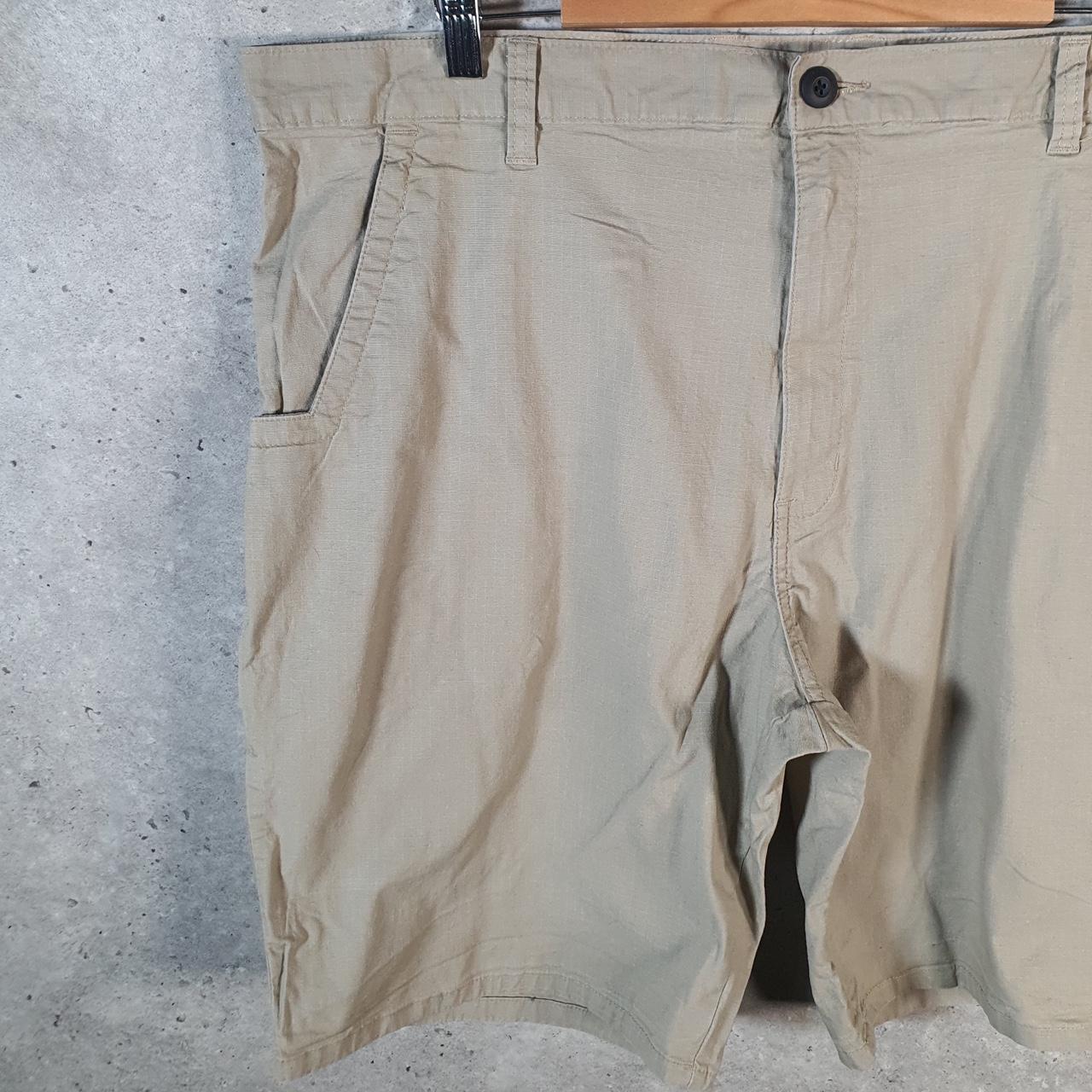 Vintage Dickies Baggy Chino Shorts Jorts Cargo Mens W40 Brown Relaxed Fit