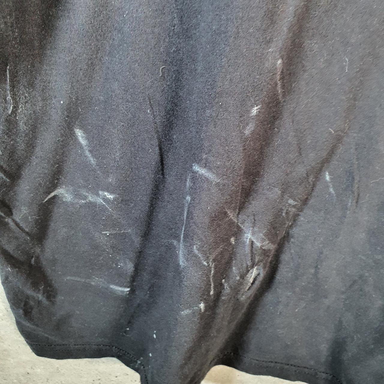 Vintage Adidas Amplifier Spellout T Shirt Men’s Large Black Three Stripes Logo Athletic