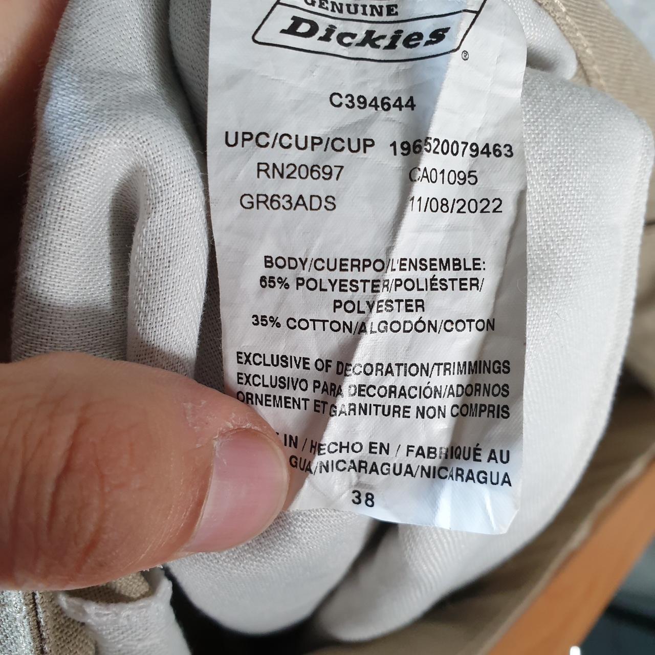 Vintage Dickies Baggy Chino Shorts Jorts Cargo Mens W38 Brown Loose Fit