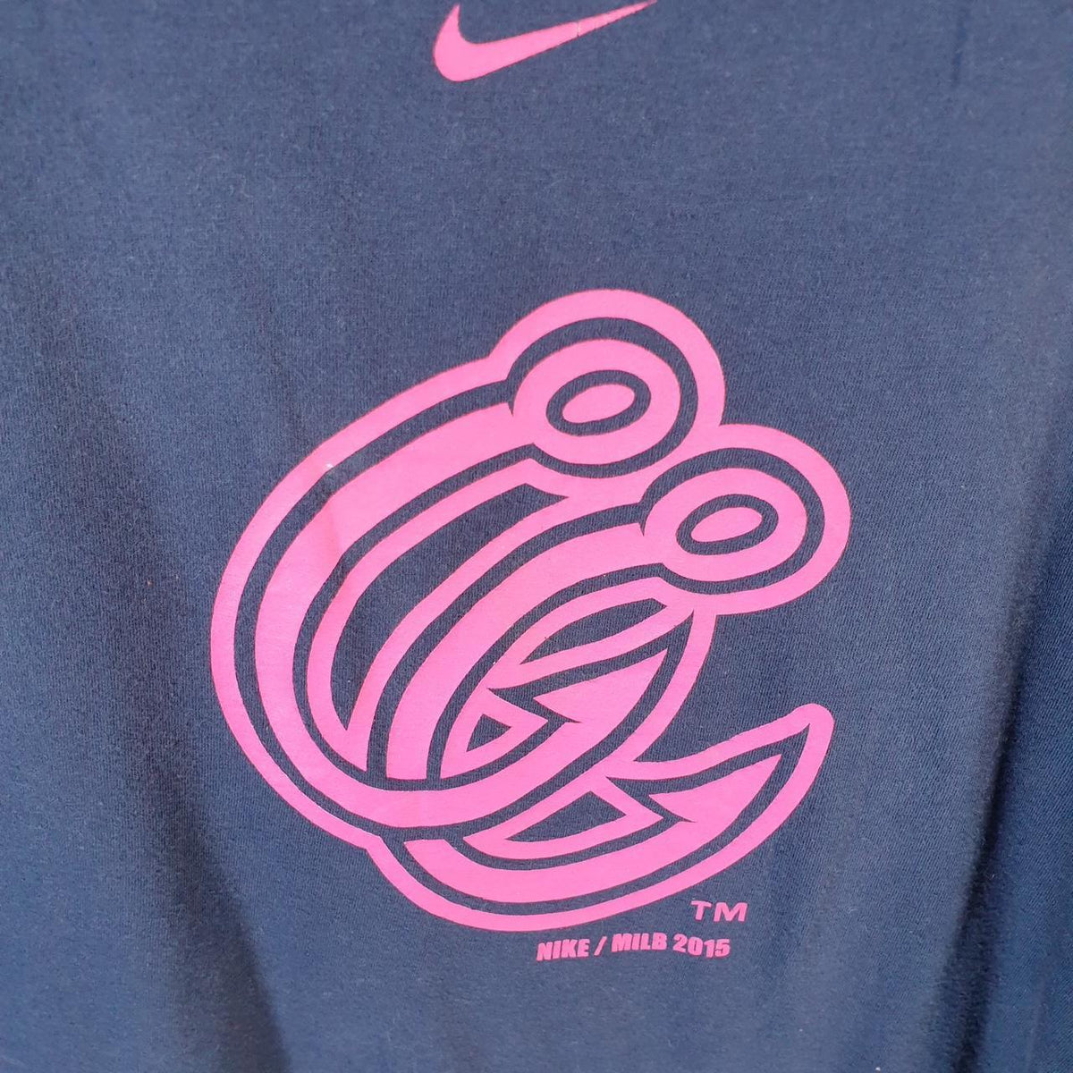 Vintage Nike 2015 MLB T Shirt Men’s Small Casual Blue Swoosh Athletic