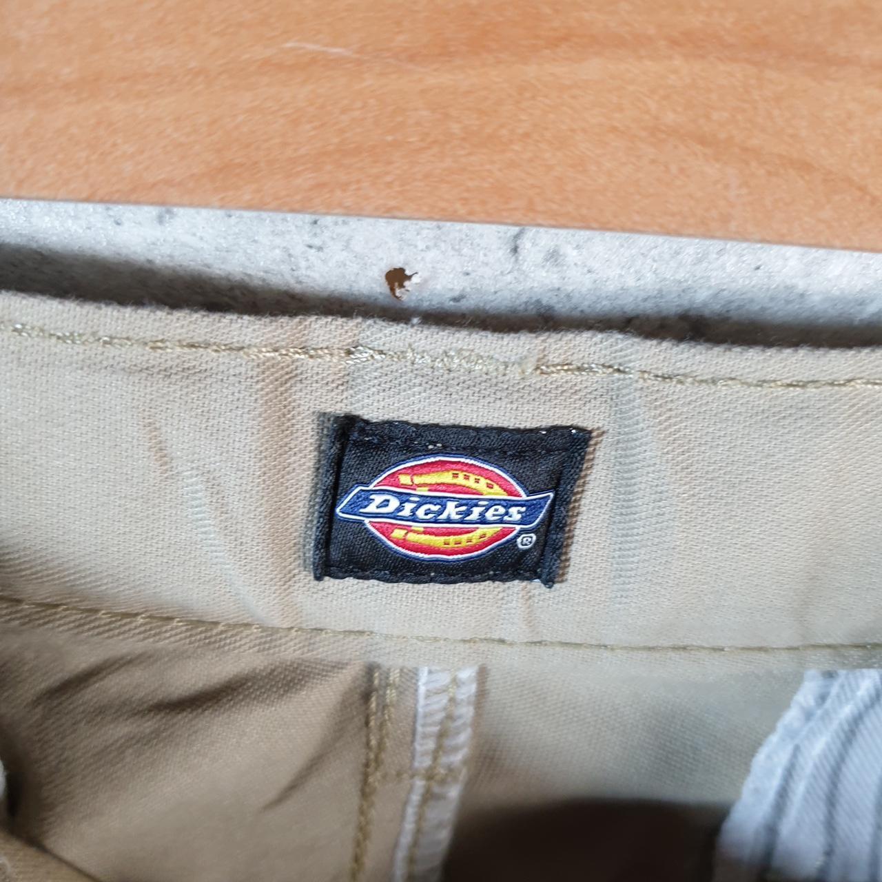 Vintage Dickies Baggy Chino Shorts Jorts Cargo Womens W30 Brown Loose Fit