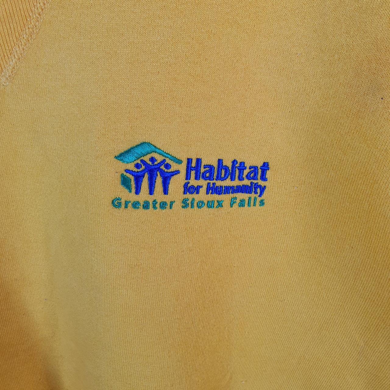 Vintage Russell Athletic Made in USA Sweatshirt Men’s Large Yellow Baggy Pullover