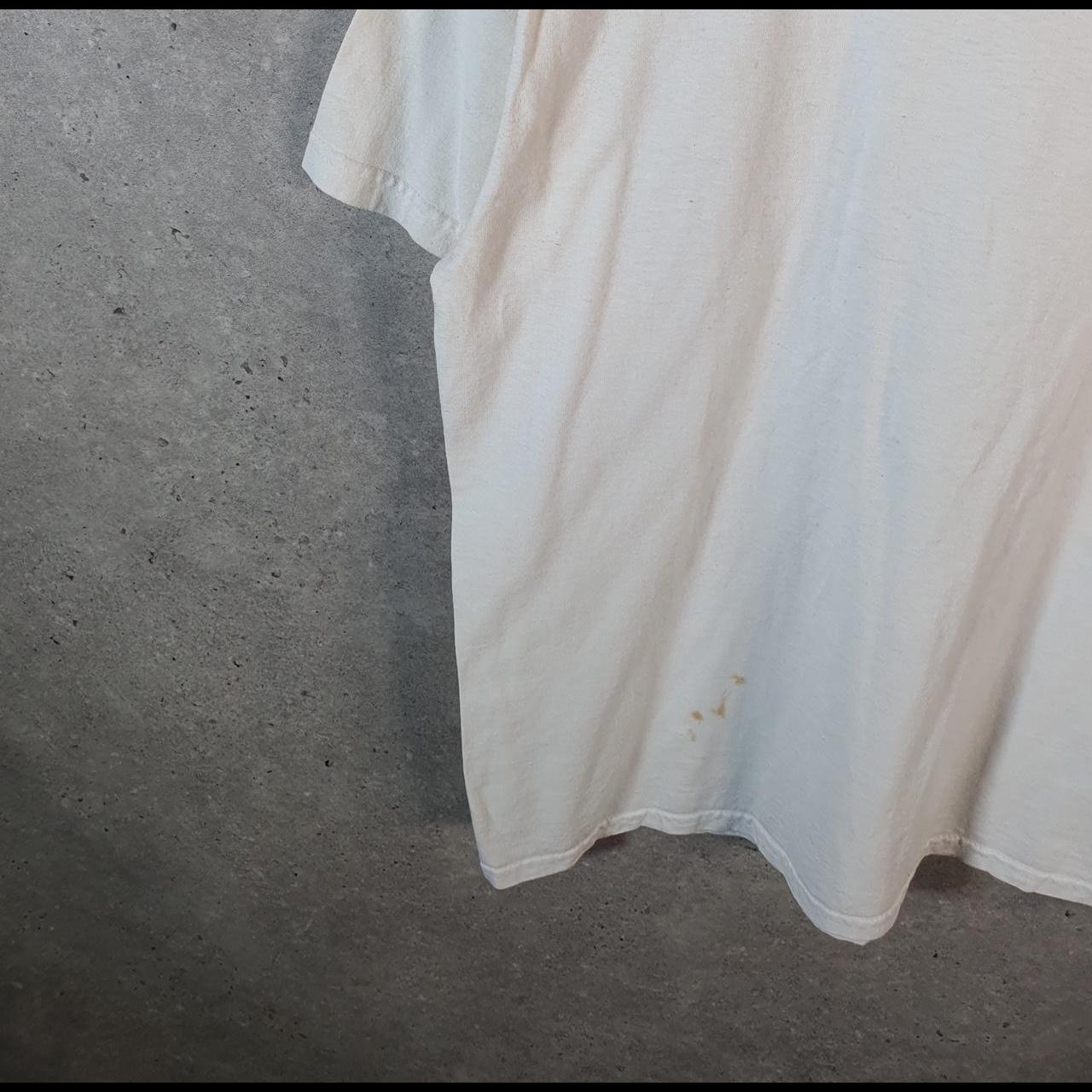 Vintage Vans Off the Wall T Shirt Men’s Large White Classic Fit Casual