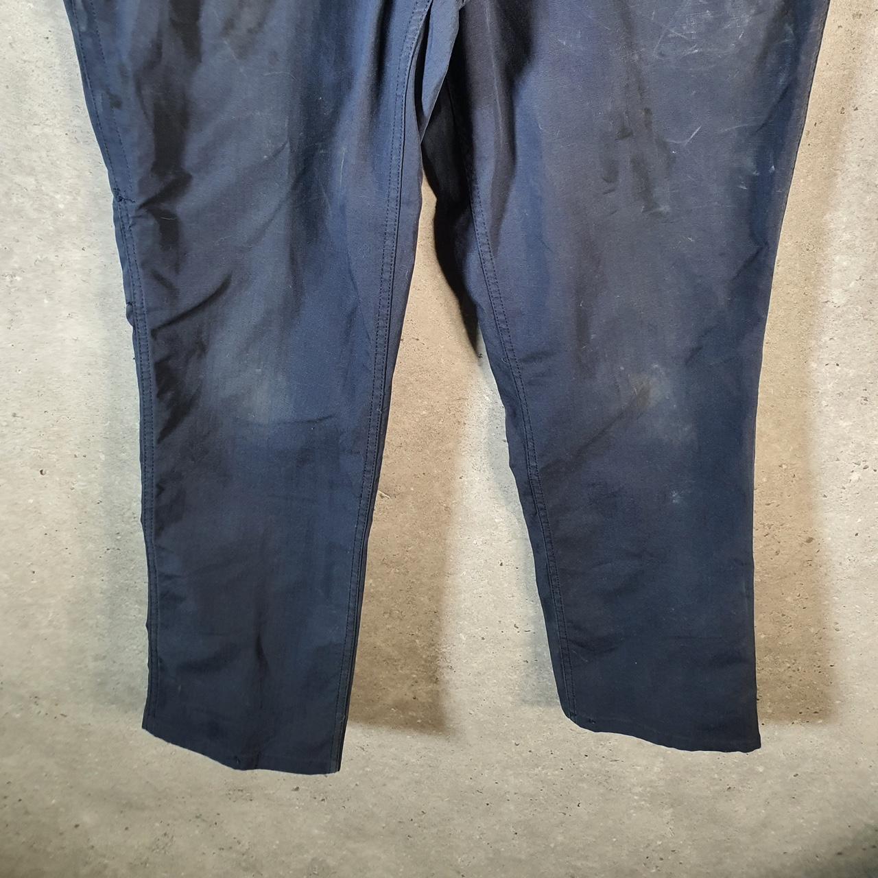 Vintage Carhartt Carpenter Trousers Mens W30 L30 Navy Blue Relaxed Fit Workwear USA