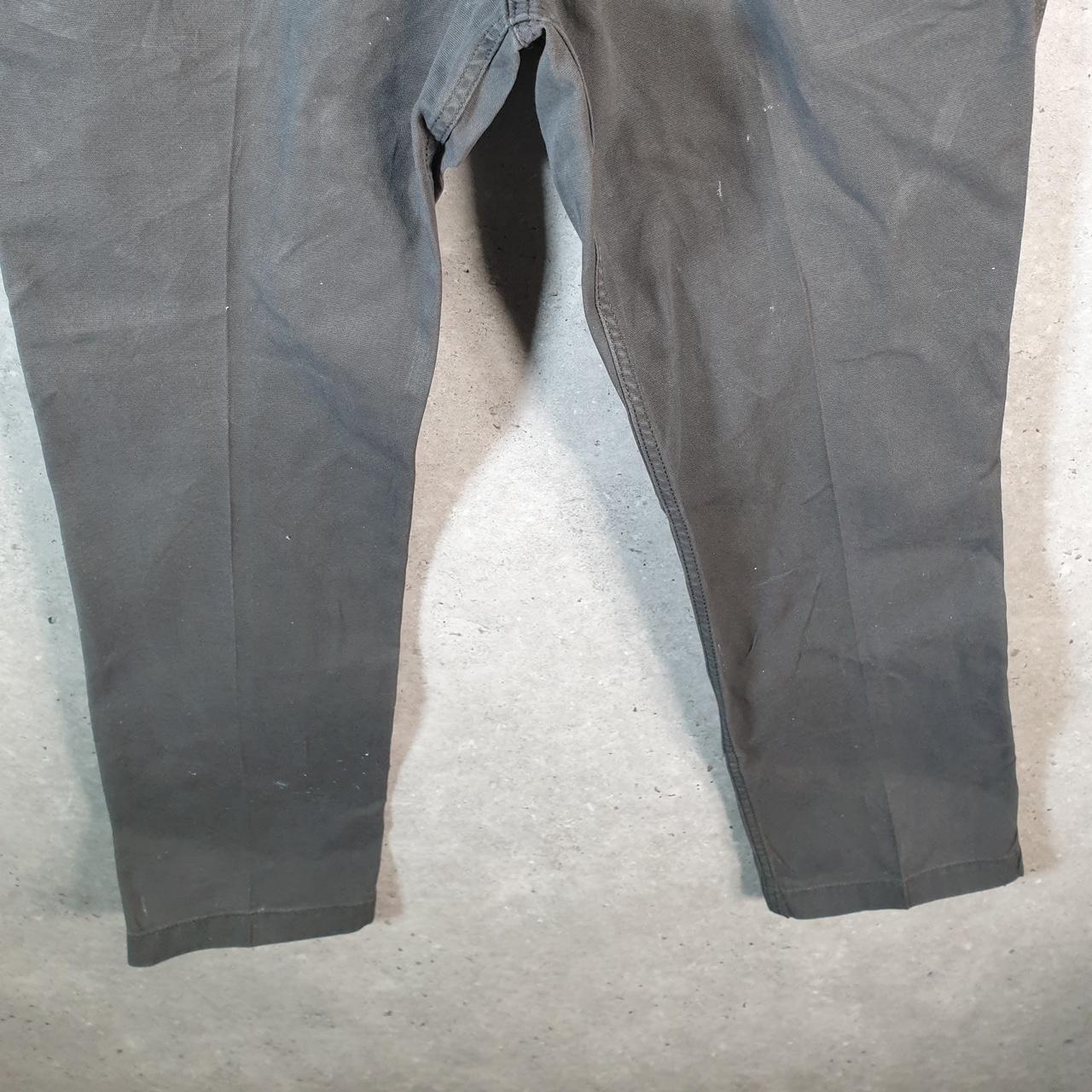 Vintage Carhartt Carpenter Trousers Mens W36 L30 Grey Relaxed Fit Workwear USA