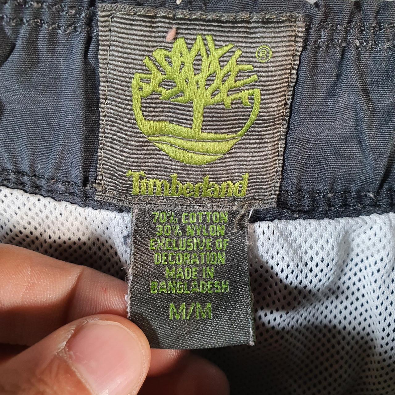 Vintage Timberland Shell Fishing Shorts Men’s Medium Black Athletic Hiking