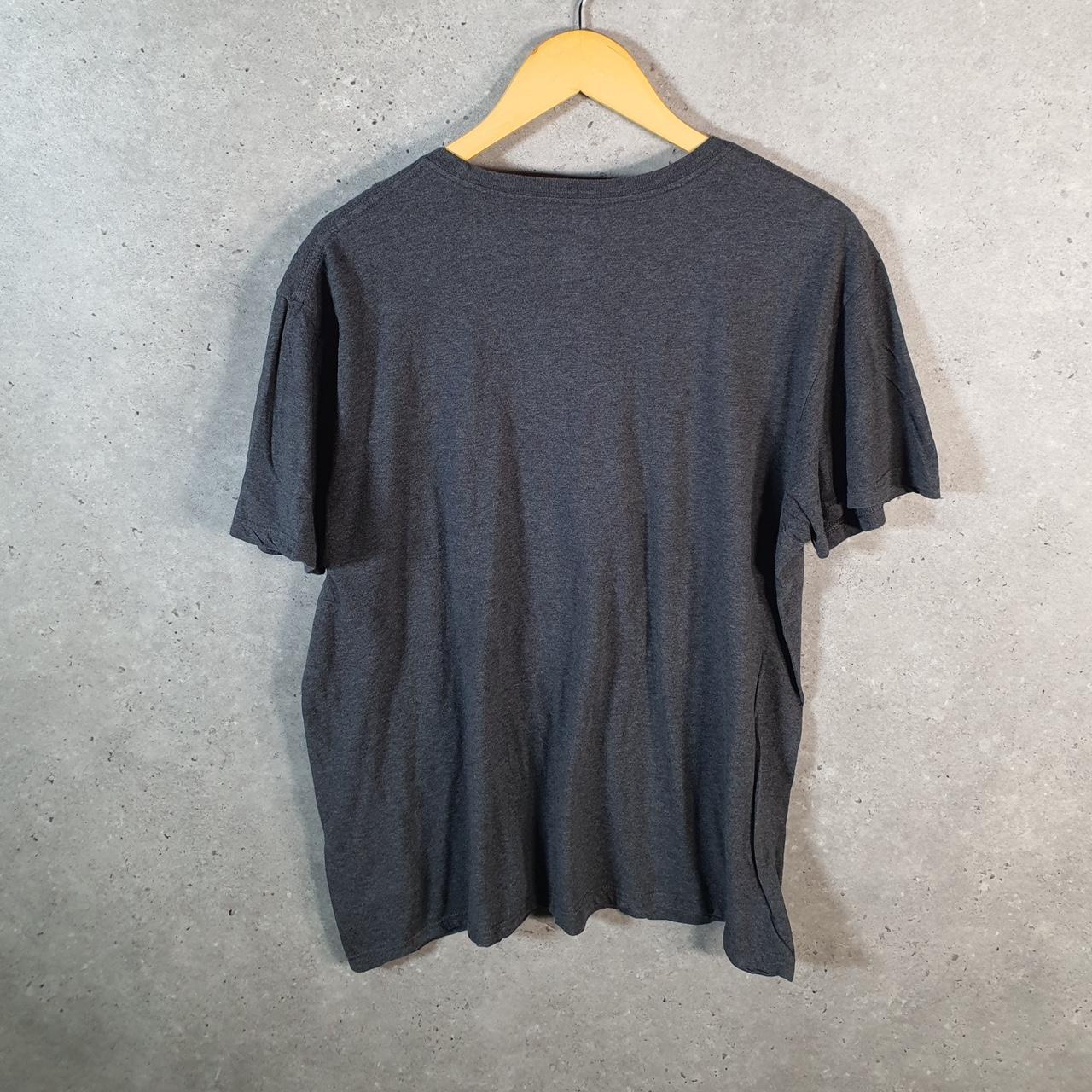 Vintage Ralph Lauren Polo Sport T Shirt Men’s Large Grey Custom Fit Embroidered Pony C8700