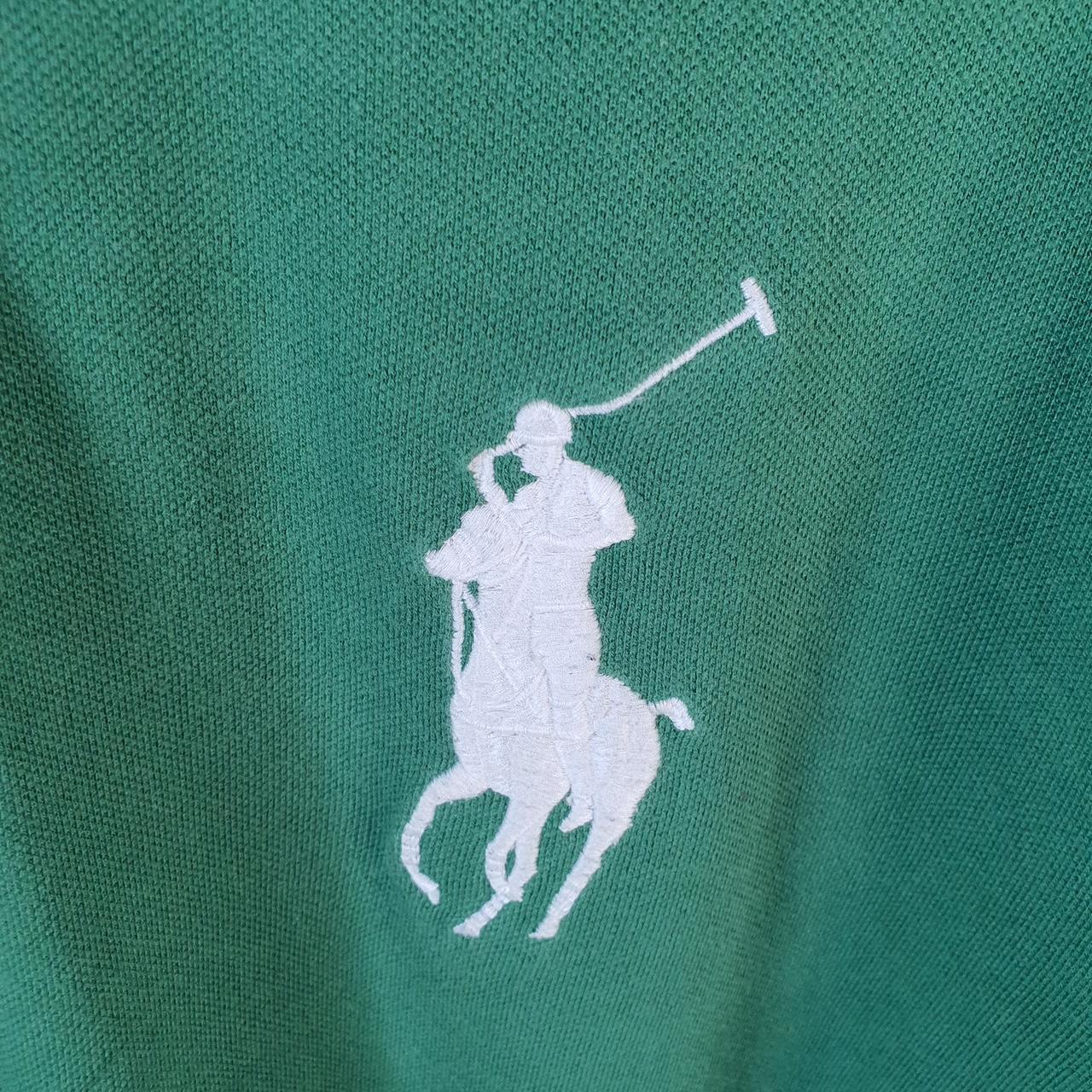Vintage Ralph Lauren Polo Shirt Men’s XL Green Classic Fit Embroidered Pony