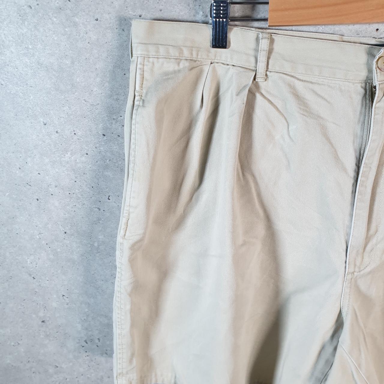 Vintage Ralph Lauren Polo Shorts Jorts Chino Cargo Men’s W38 Brown Baggy Cotton A4266