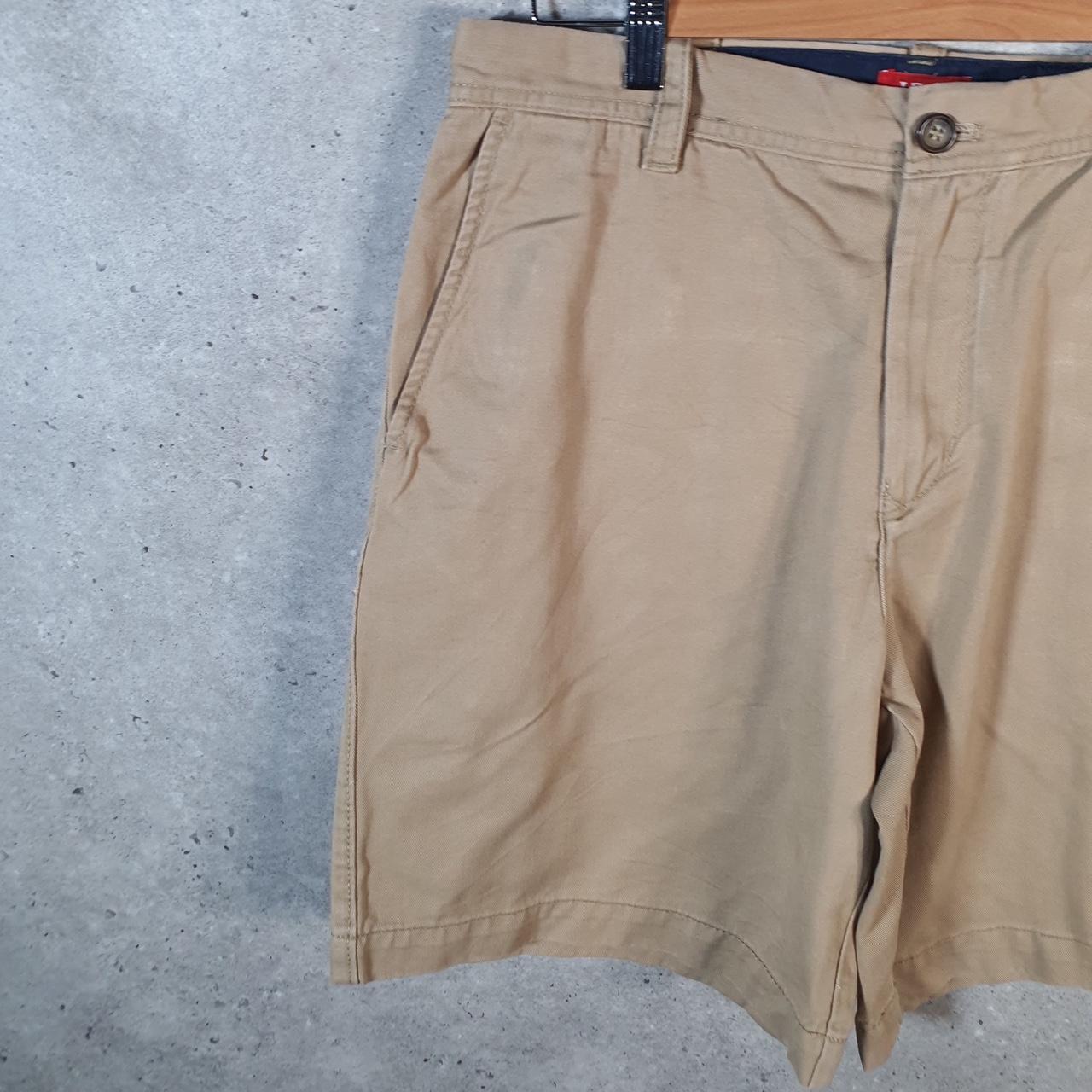 Vintage Izod Golf Chino Shorts Jorts Cargo Men’s W32 Brown Baggy Cotton