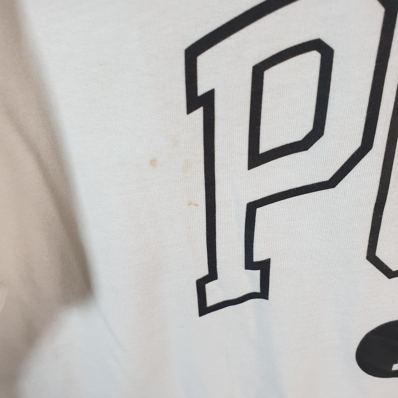 Vintage Ralph Lauren Polo Sport T Shirt Men’s Small White Classic Fit Embroidered Pony C8599