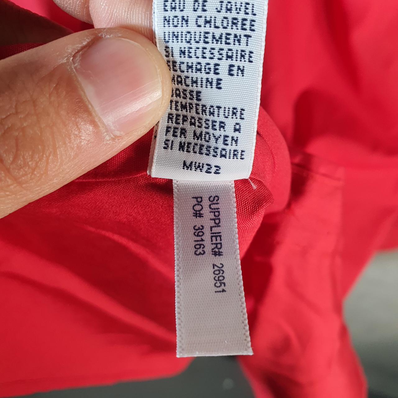 Vintage Ralph Lauren Button Down Shirt Men’s Large Red Custom Fit Cotton Pony